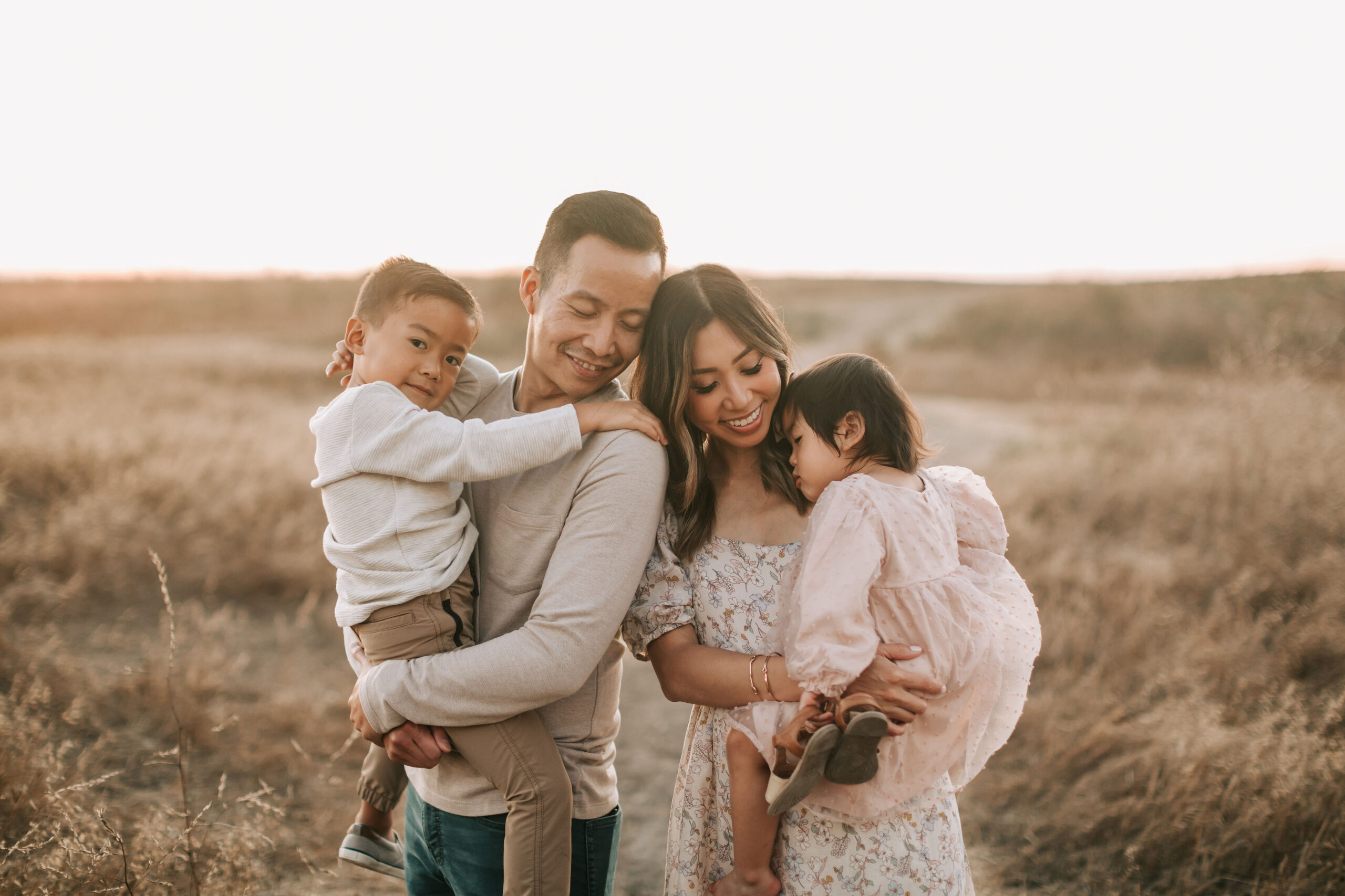 Family photo session in Costa Mesa, CA by Orange County Photographer Bethany Jean Photography