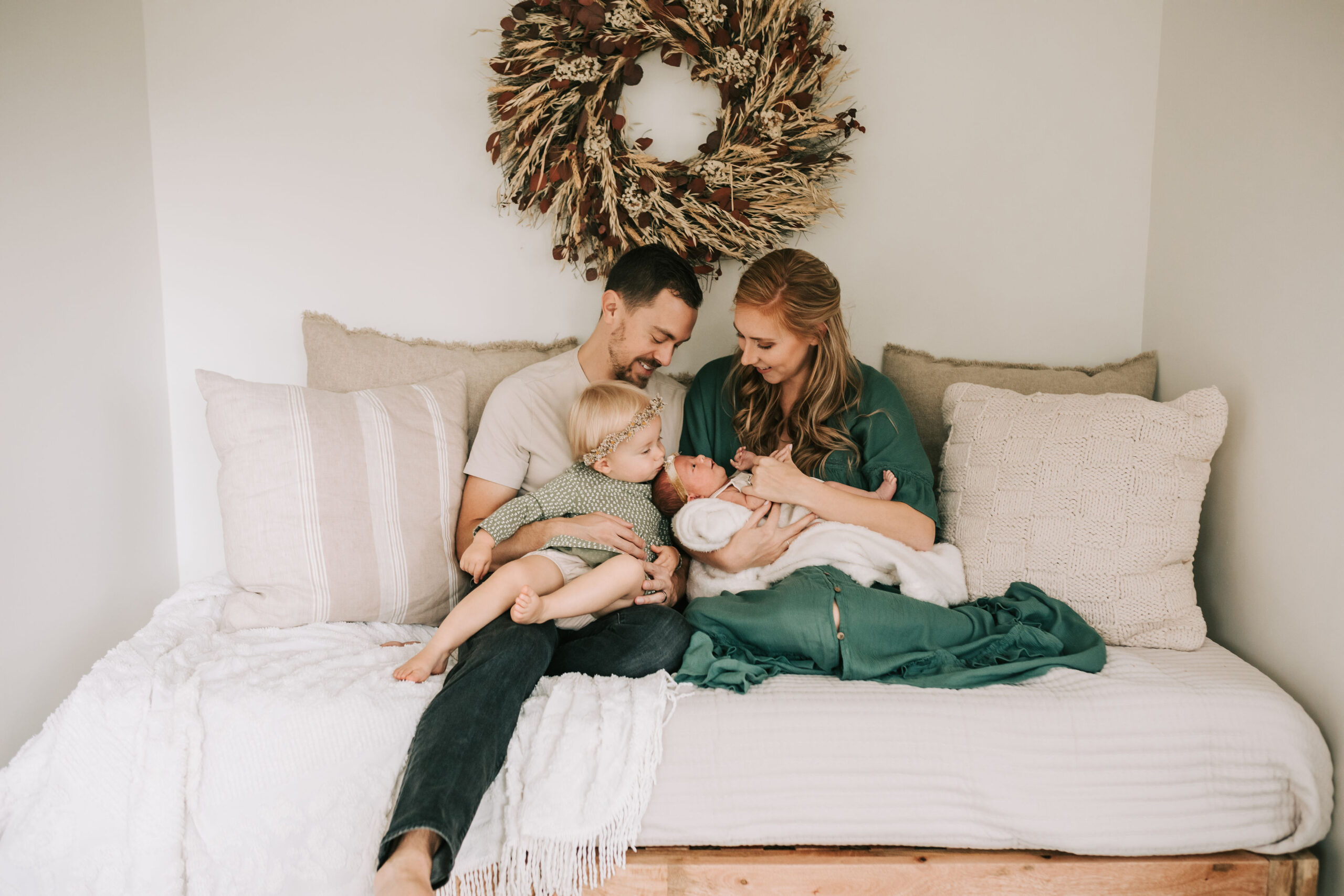 newborn session at the acacia studio by Bethany Jean Photography in Brea, California
